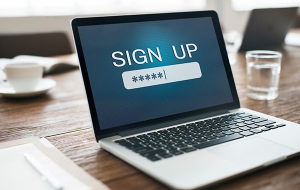 Создание аккаунта